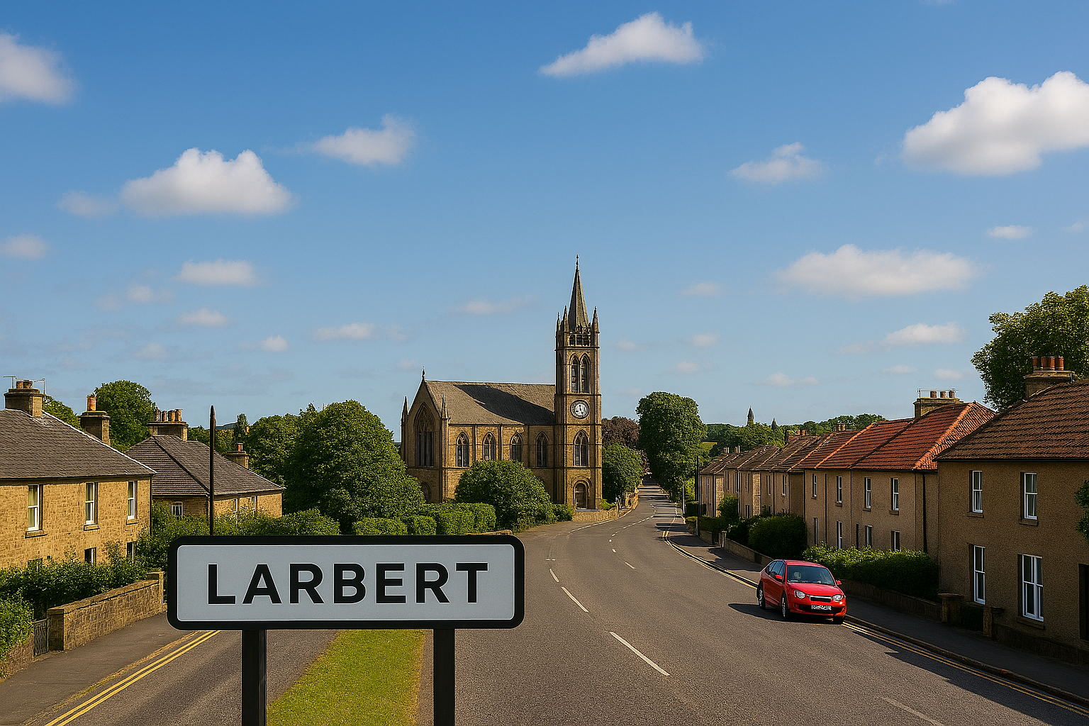 A picture of Larbert in Scotland